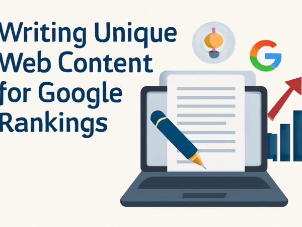 Writing Unique Web Content for Google Rankings